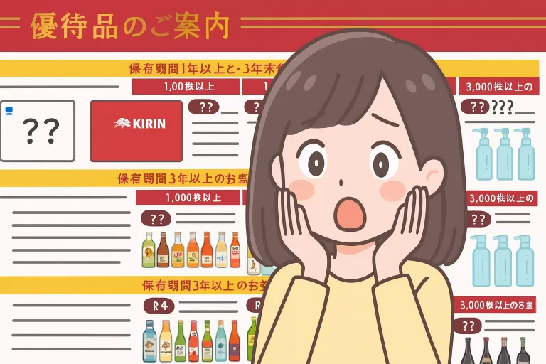 株主優待が進化 抽選で特別商品も狙える