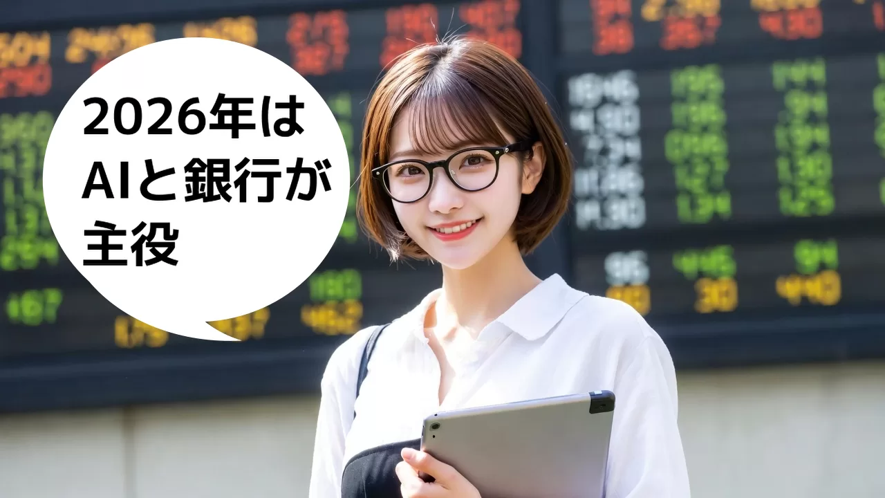 AI・半導体 vs 銀行 : 2026年の日本株はAIと銀行が主役になる理由
