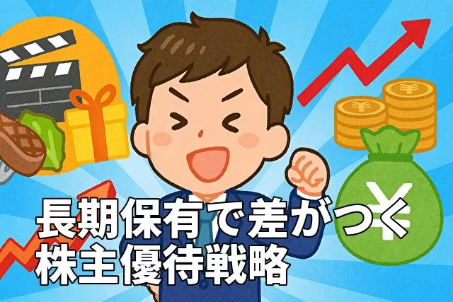 長期保有で差がつく株主優待戦略5選