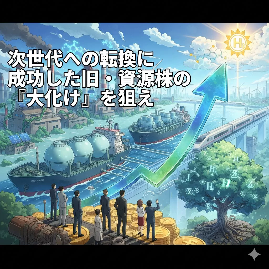 日本株：次世代エネルギーへの転換に成功した旧・資源株の『大化け』を狙え