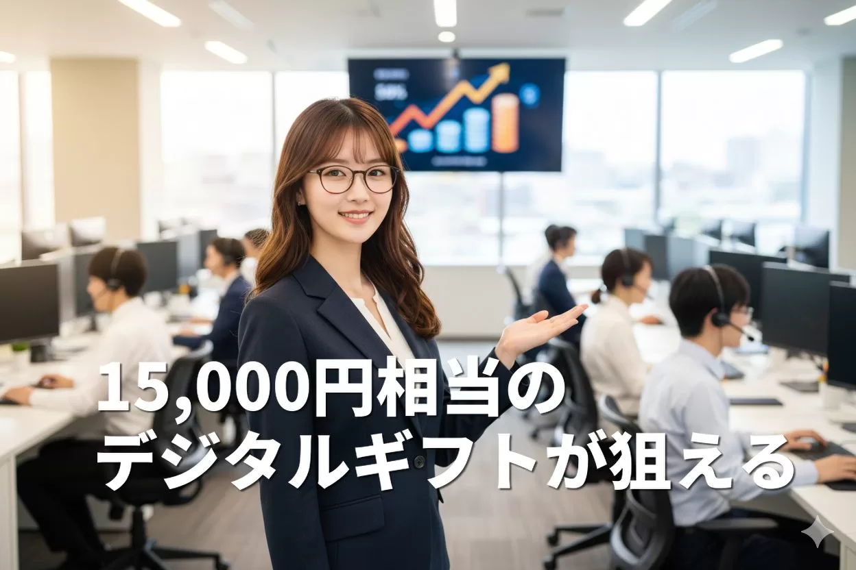 株主優待で15,000円相当が狙える新制度