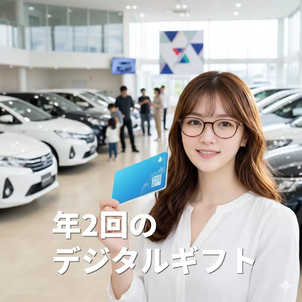 中古車販売大手が導入した年2回の株主優待