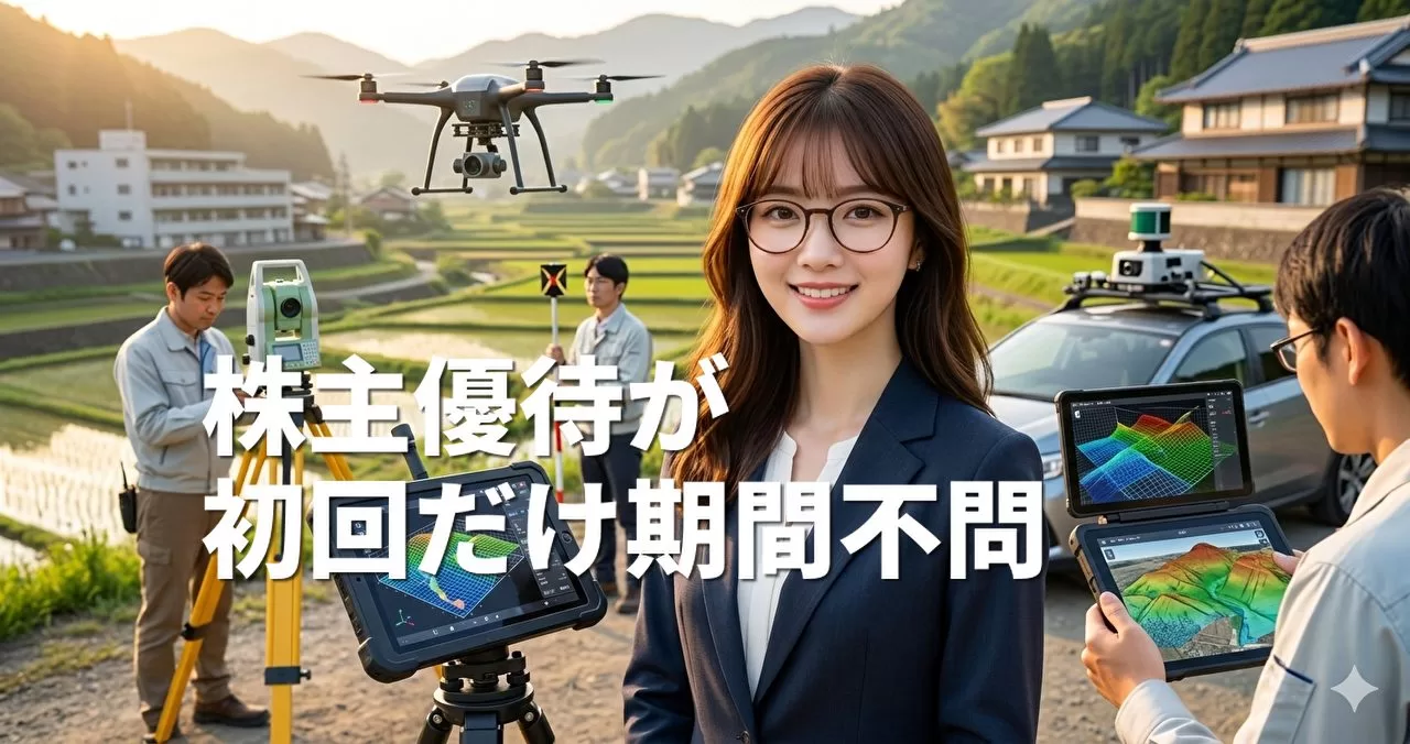株主優待が初回だけ期間不問で誰でももらえるチャンス