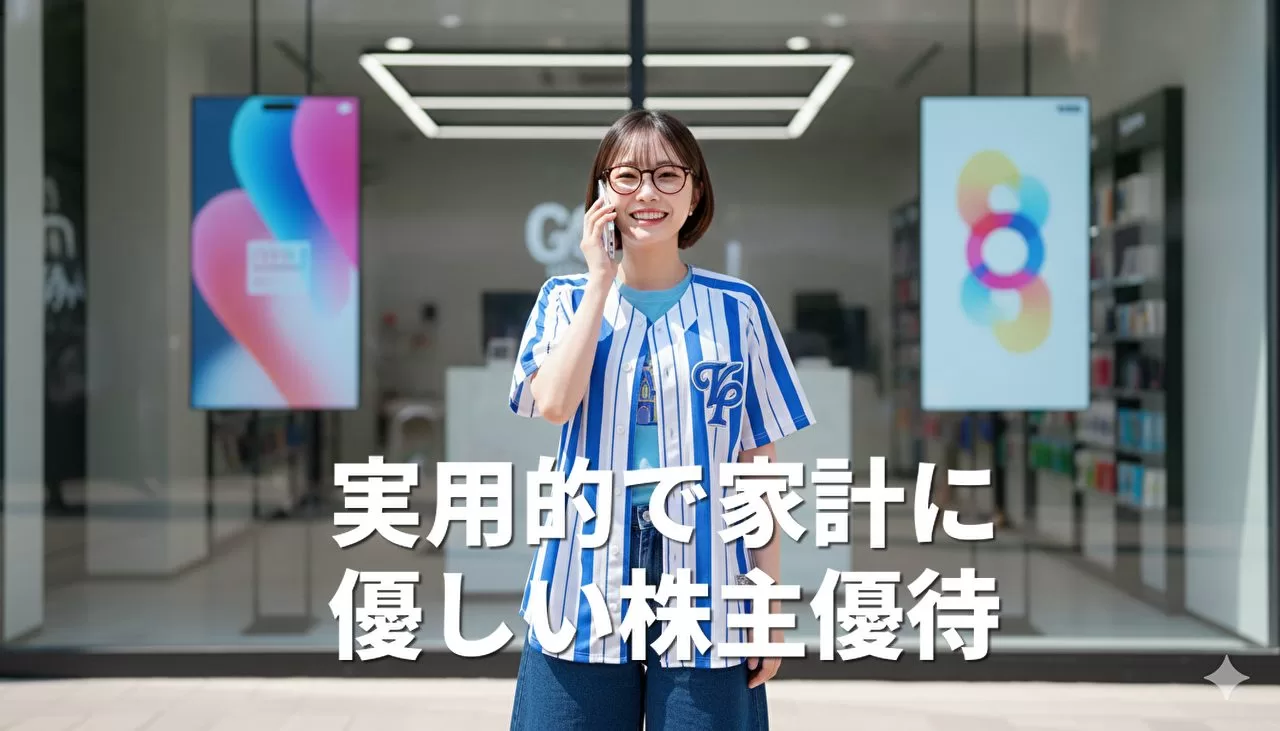 実用的で家計に優しい株主優待