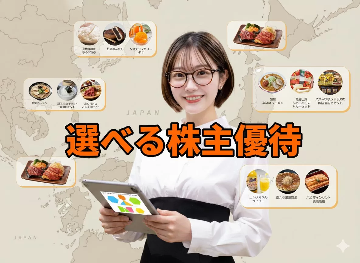 各地の特産品が“選べる株主優待”の魅力を解説