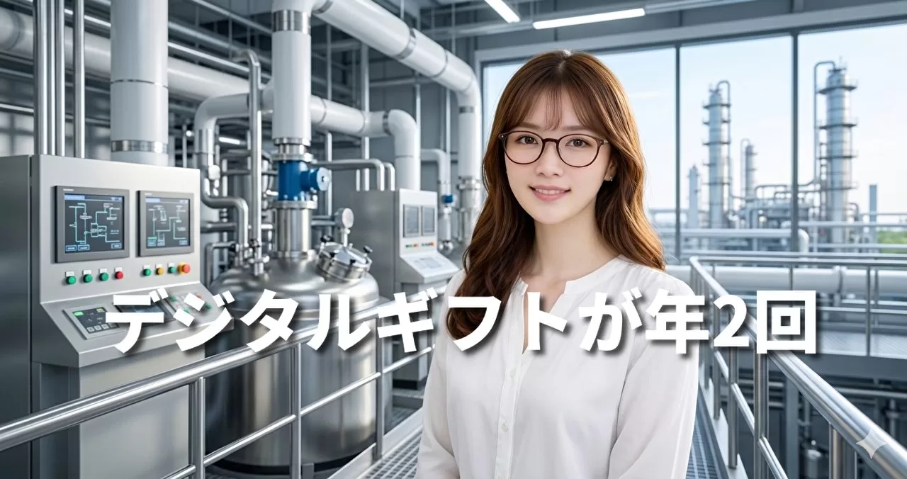 デジタルギフトが年2回届く!世界シェアを誇る実力派企業が株主優待を新設