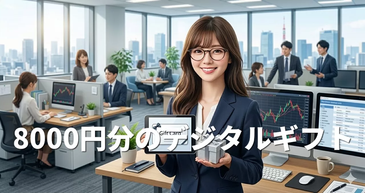 総合利回り5％超え！500株保有で8000円分のデジタルギフトが届く注目の株主優待