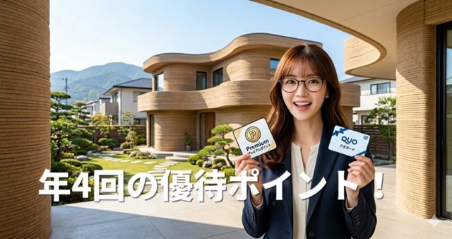 驚きの年4回の優待ポイント！QUOカードももらえる激レア銘柄の株主優待